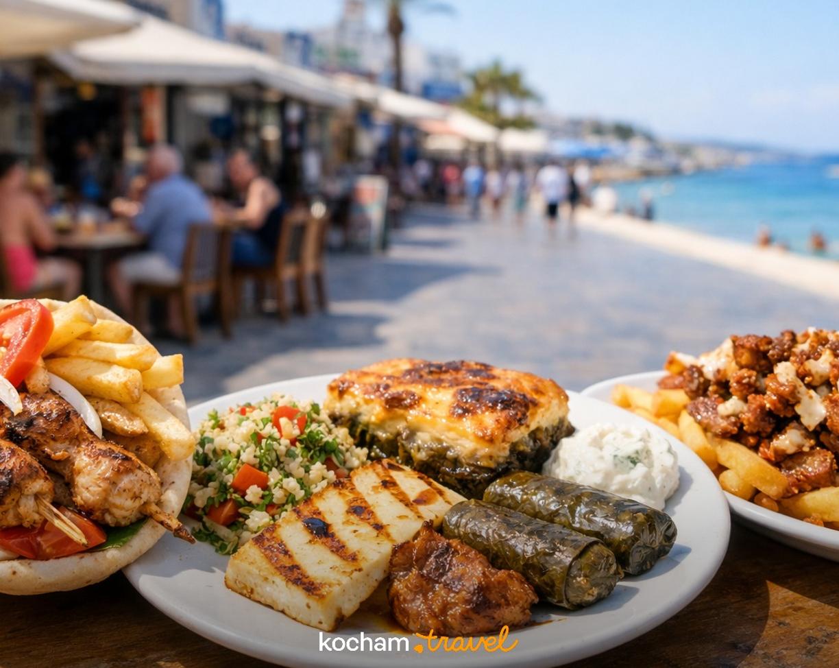 Ilustracja do tematu: Ayia Napa: gdzie zjeść — lokalne klasyki i street food?