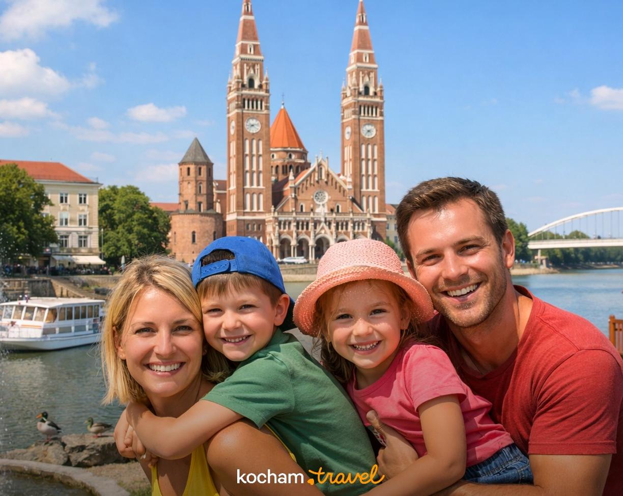 Ilustracja do tematu: City break: Szeged na Węgrzech z dziećmi – pomysły na rodzinny weekend pełen atrakcji.
