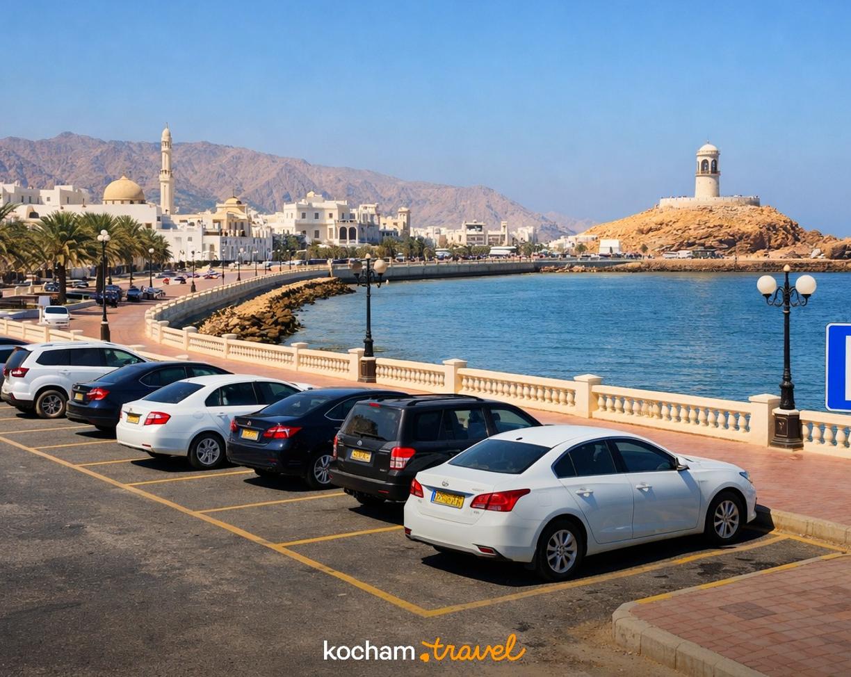 Ilustracja do tematu: Oman. Ceny parkingów w Sur: ile kosztuje postój w centrum miasta i przy nadmorskiej promenadzie?