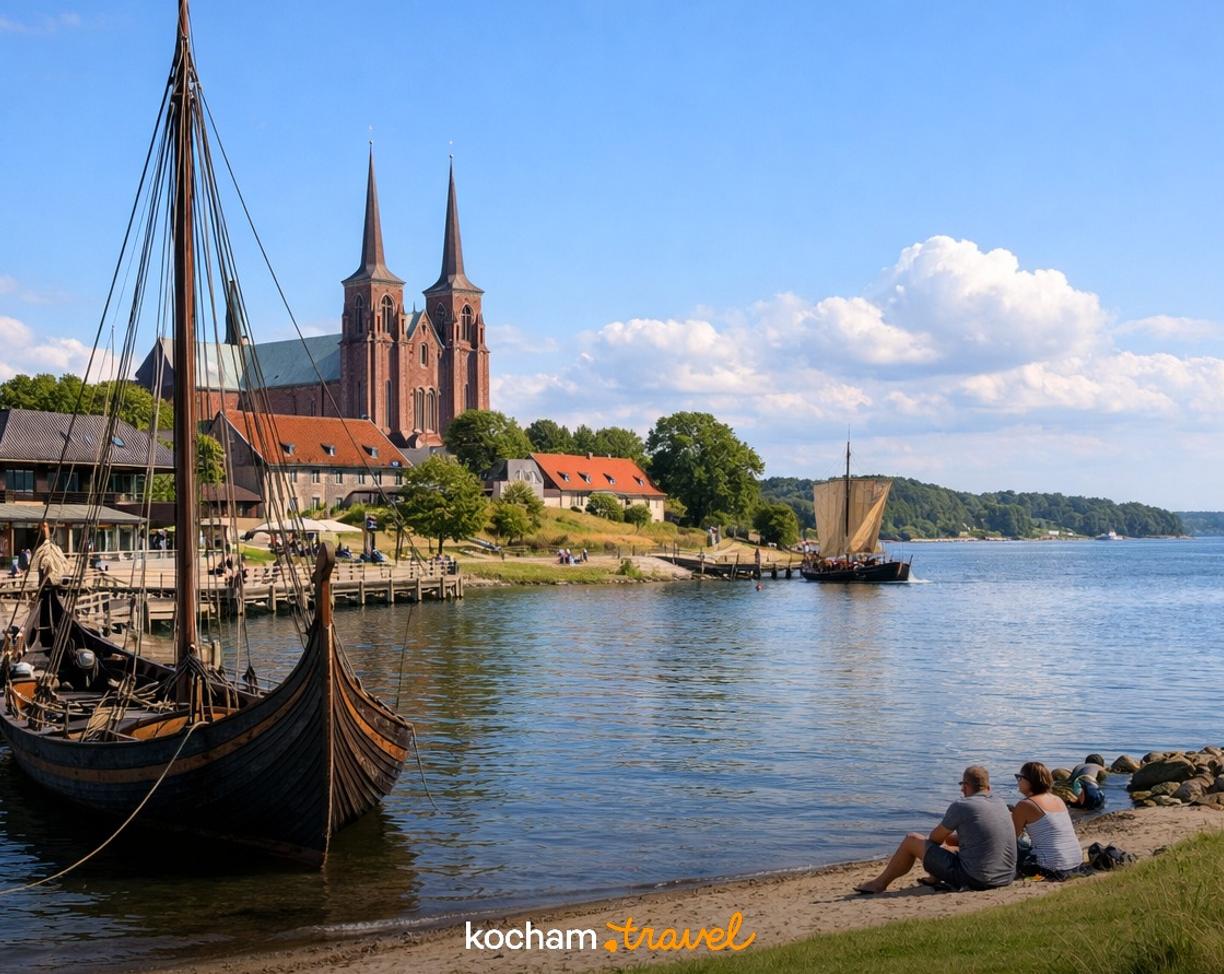 Ilustracja do tematu: Gotowy plan podróży: wyjazd do Roskilde w Danii śladami wikingów z czasem na relaks nad fiordem