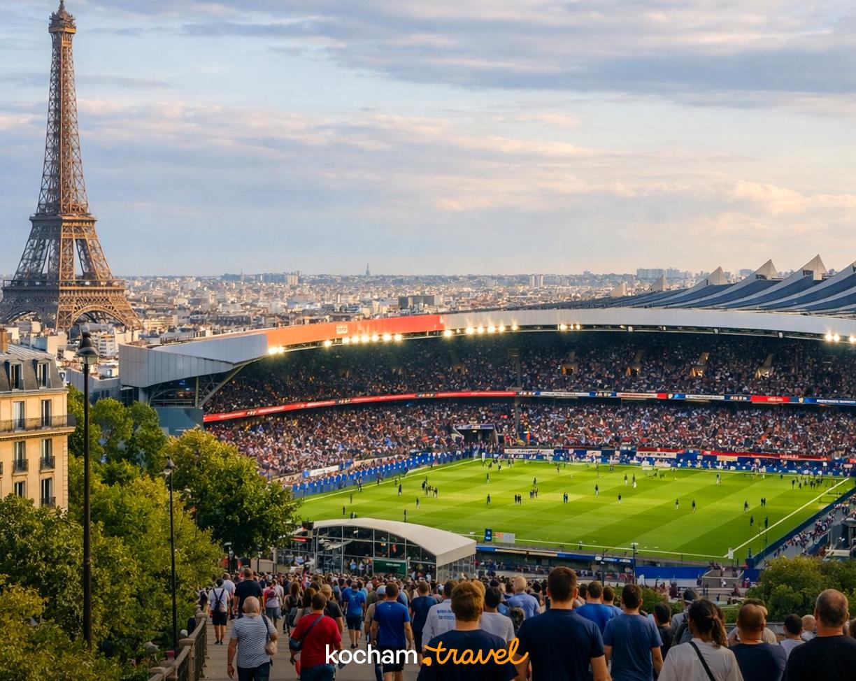 Ilustracja do tematu: Francja. Wyjazd na mecz PSG na Parc des Princes: jak samodzielnie kupić bilety i zaplanować piłkarski weekend w Paryżu