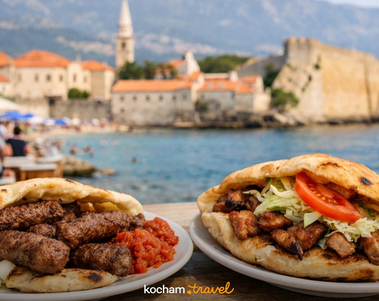 Ilustracja do tematu: Budva: gdzie zjeść — lokalne klasyki i street food?