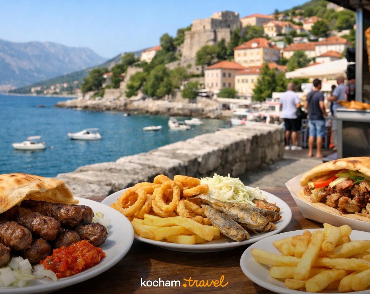 Ilustracja do tematu: Czarnogóra. Herceg Novi: gdzie zjeść — lokalne klasyki i street food?