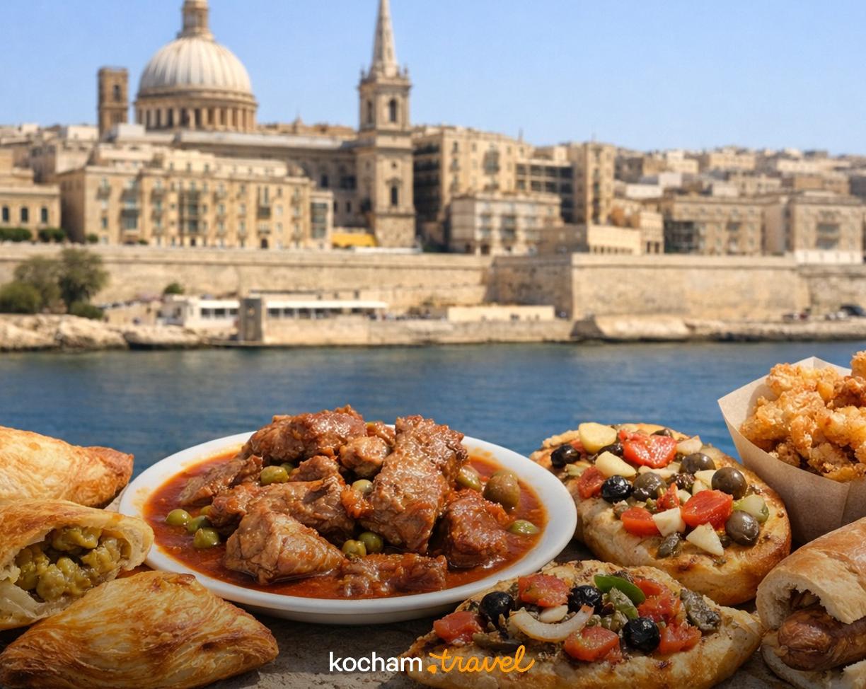 Ilustracja do tematu: Valletta: gdzie zjeść — lokalne klasyki i street food?