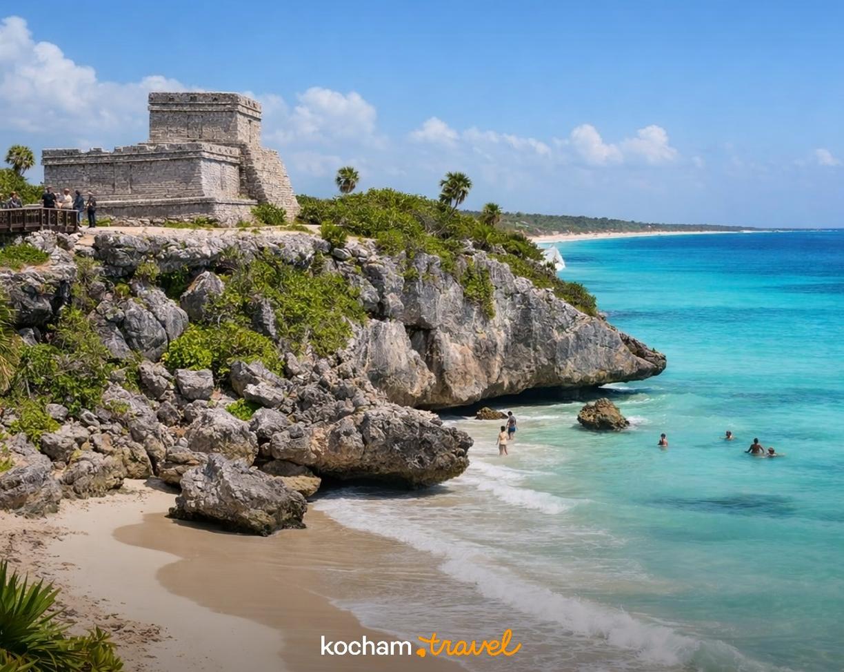 Ilustracja do tematu: Meksyk. Jak samemu zorganizować wyjazd do Tulum? Praktyczny plan krok po kroku.