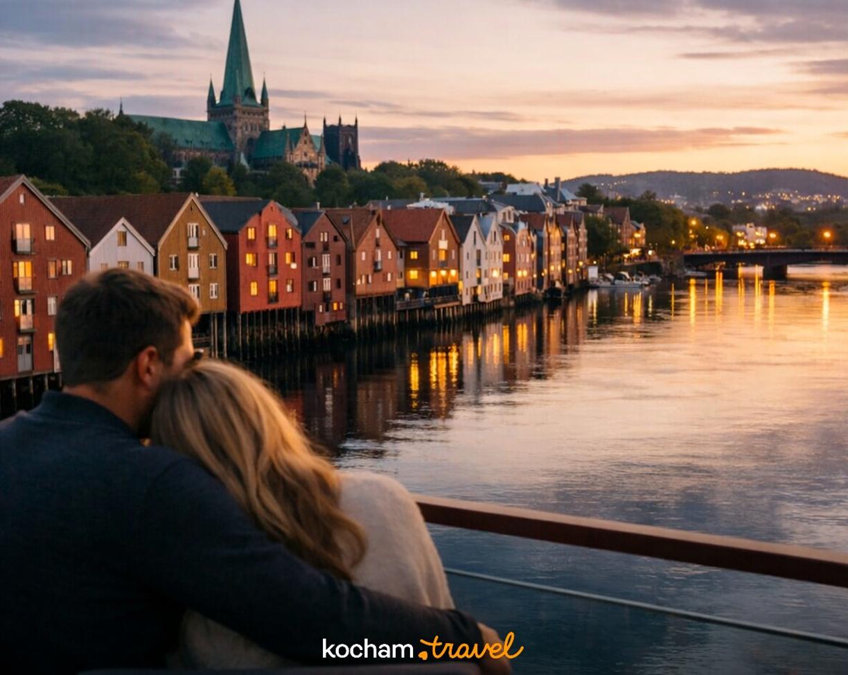 Ilustracja do tematu: Gdzie nocować w Trondheim w Norwegii na romantyczny weekend we dwoje?