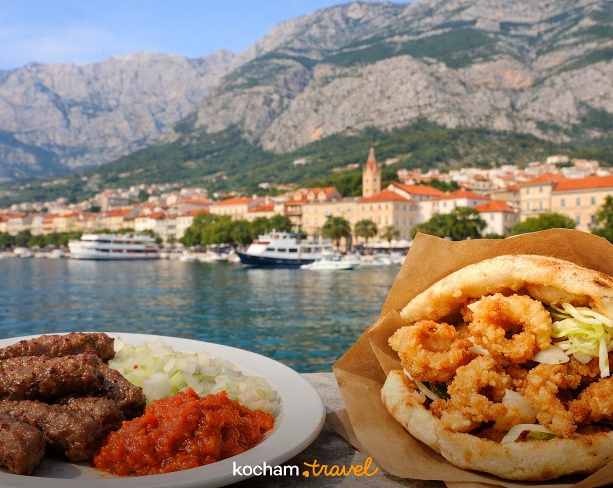 Ilustracja do tematu: Makarska: gdzie zjeść — lokalne klasyki i street food?