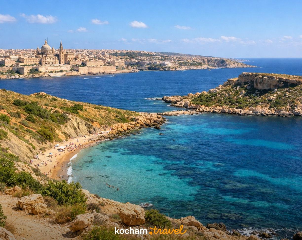 Ilustracja do tematu: Malta: jaka 7‑dniowa trasa — miasta, natura, plaże?