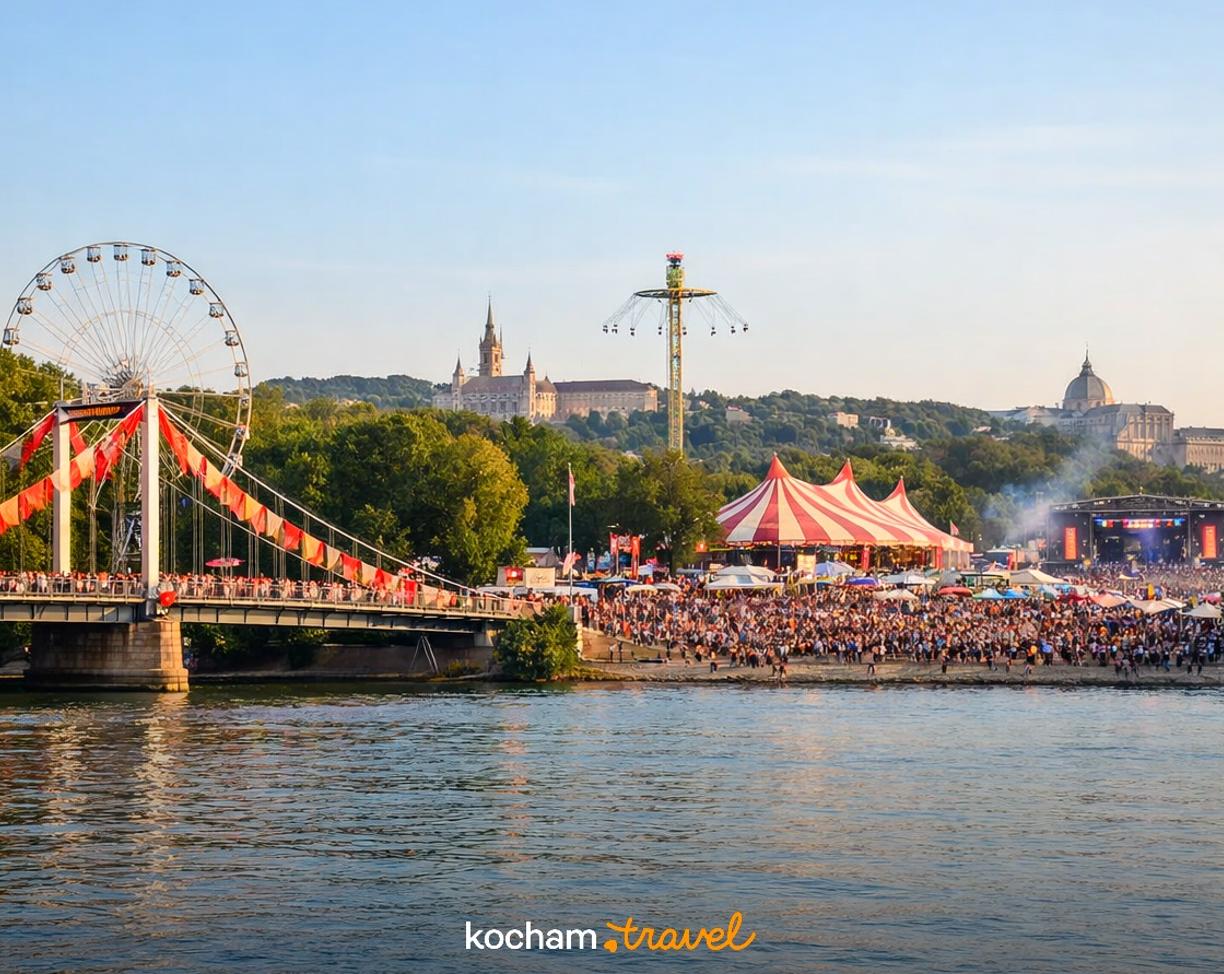 Ilustracja do tematu: Węgry. Jak samemu zorganizować wyjazd na sierpniowy Sziget Festival w Budapeszcie? Terminy, logistyka i zakup biletów.