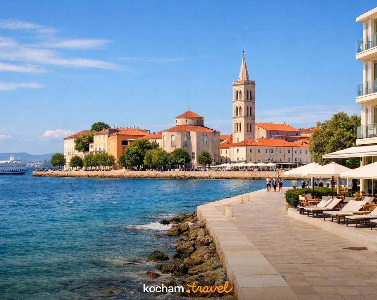 Ilustracja do tematu: Zadar: jak dojechać i gdzie spać — przejrzysty plan?