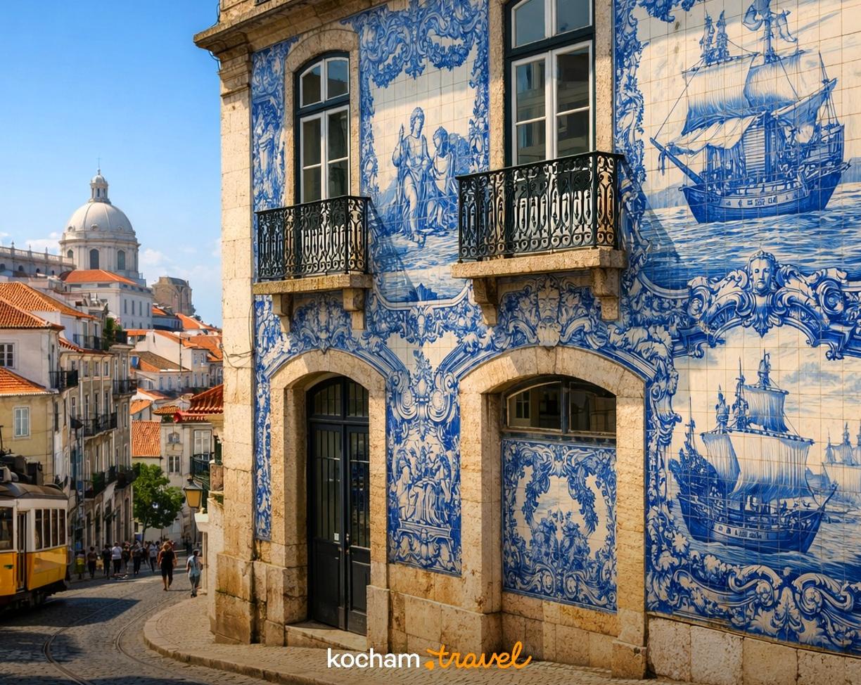 Ilustracja do tematu: City break z Wrocławia: Lizbona – gdzie podziwiać najpiękniejsze tradycyjne azulejos w stolicy Portugalii?