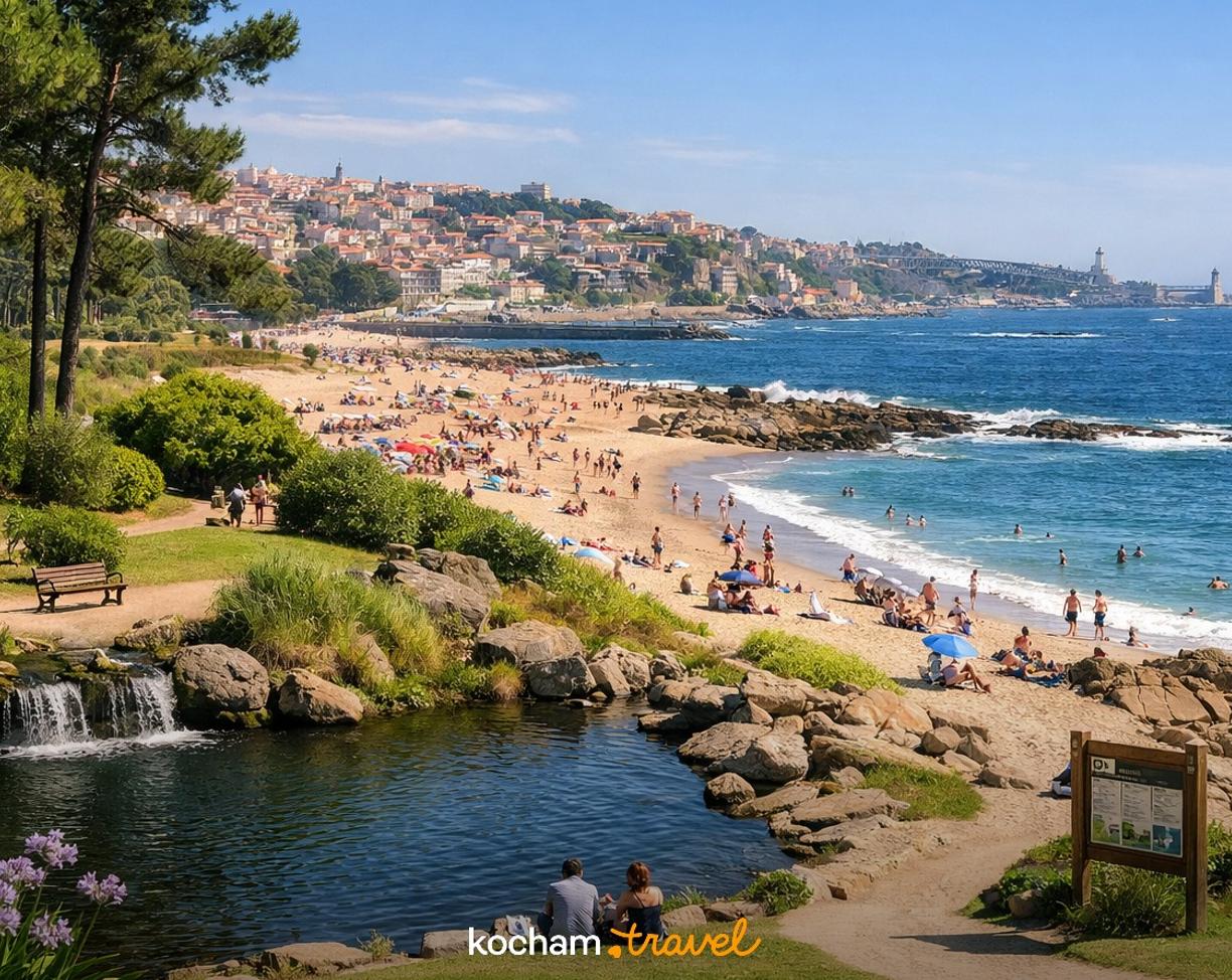 Ilustracja do tematu: City break z Warszawy: Porto - jak uciec od zgiełku? Najpiękniejsze parki i plaże w pobliżu portugalskiego miasta.