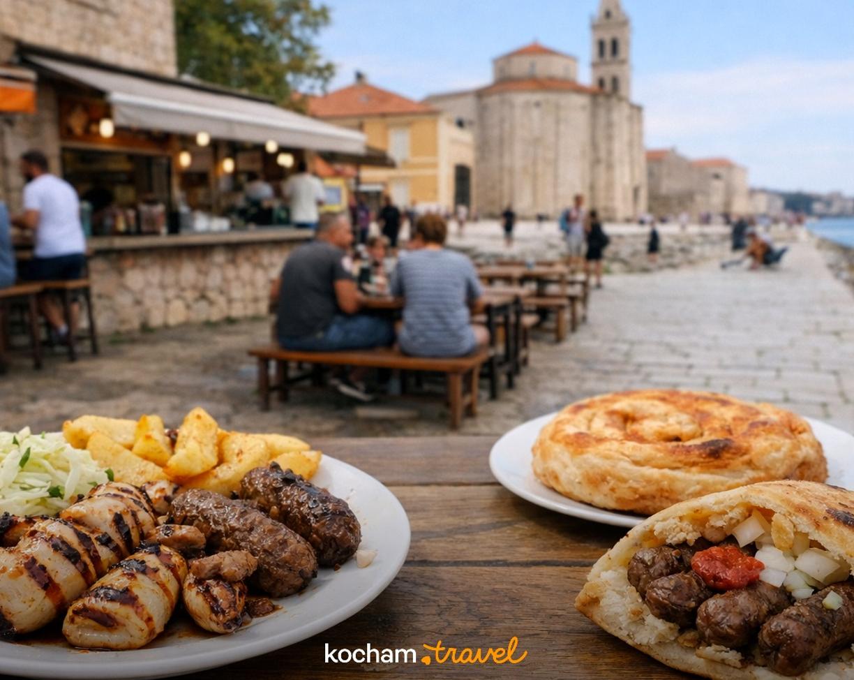 Ilustracja do tematu: Zadar: gdzie zjeść — lokalne klasyki i street food?