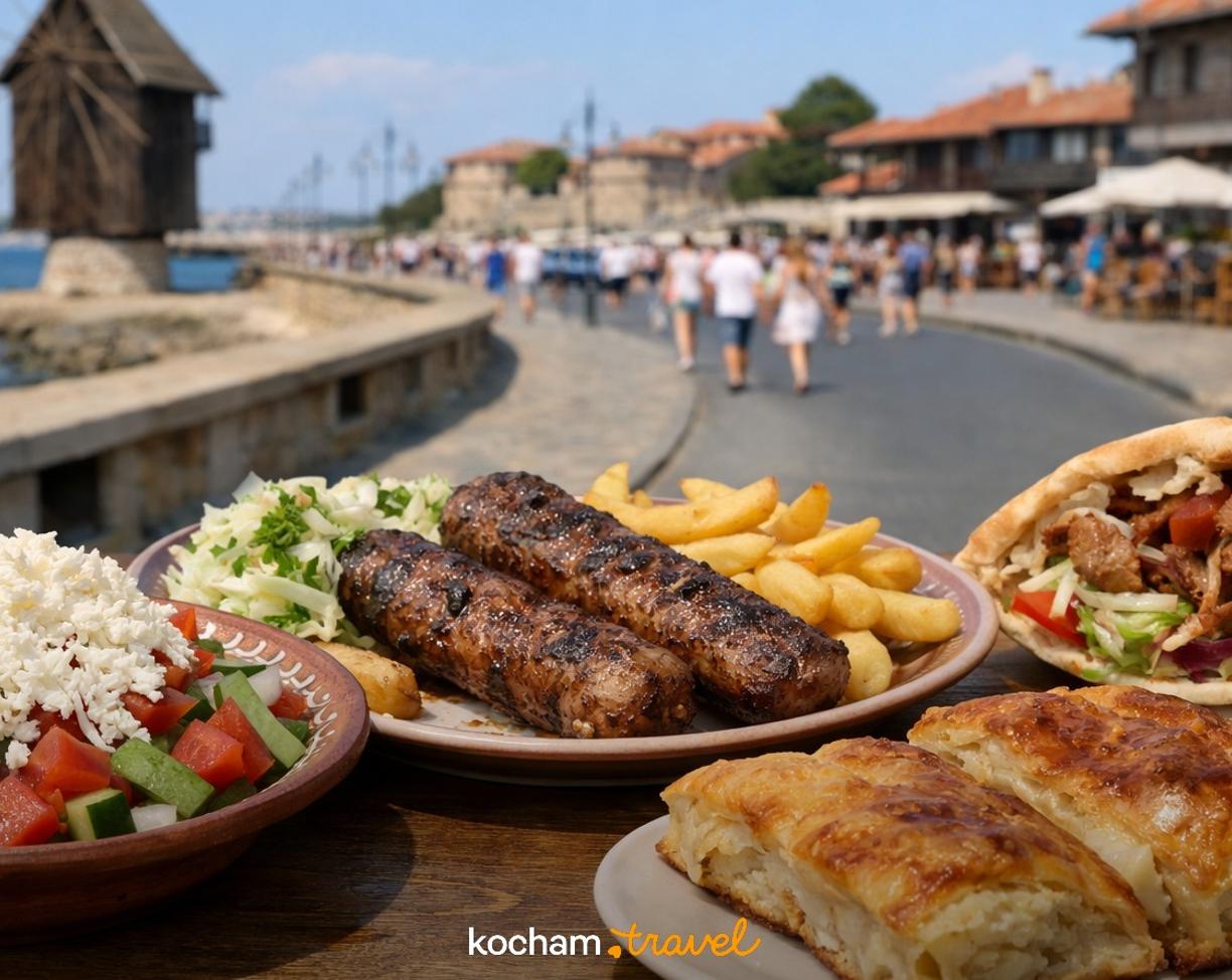 Ilustracja do tematu: Nessebar: gdzie zjeść — lokalne klasyki i street food?
