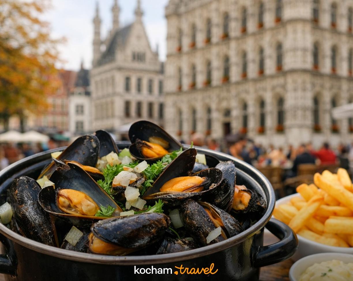 Ilustracja do tematu: Belgia. Jesienny sezon na małże: w których restauracjach w Leuven zjesz najlepsze mule po flandryjsku.