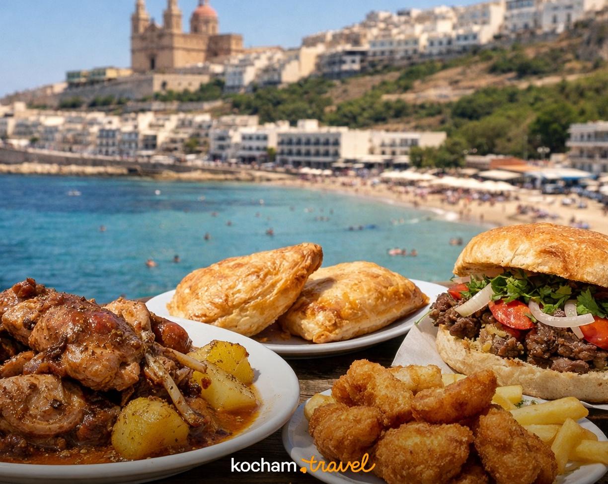 Ilustracja do tematu: Mellieħa: gdzie zjeść — lokalne klasyki i street food?