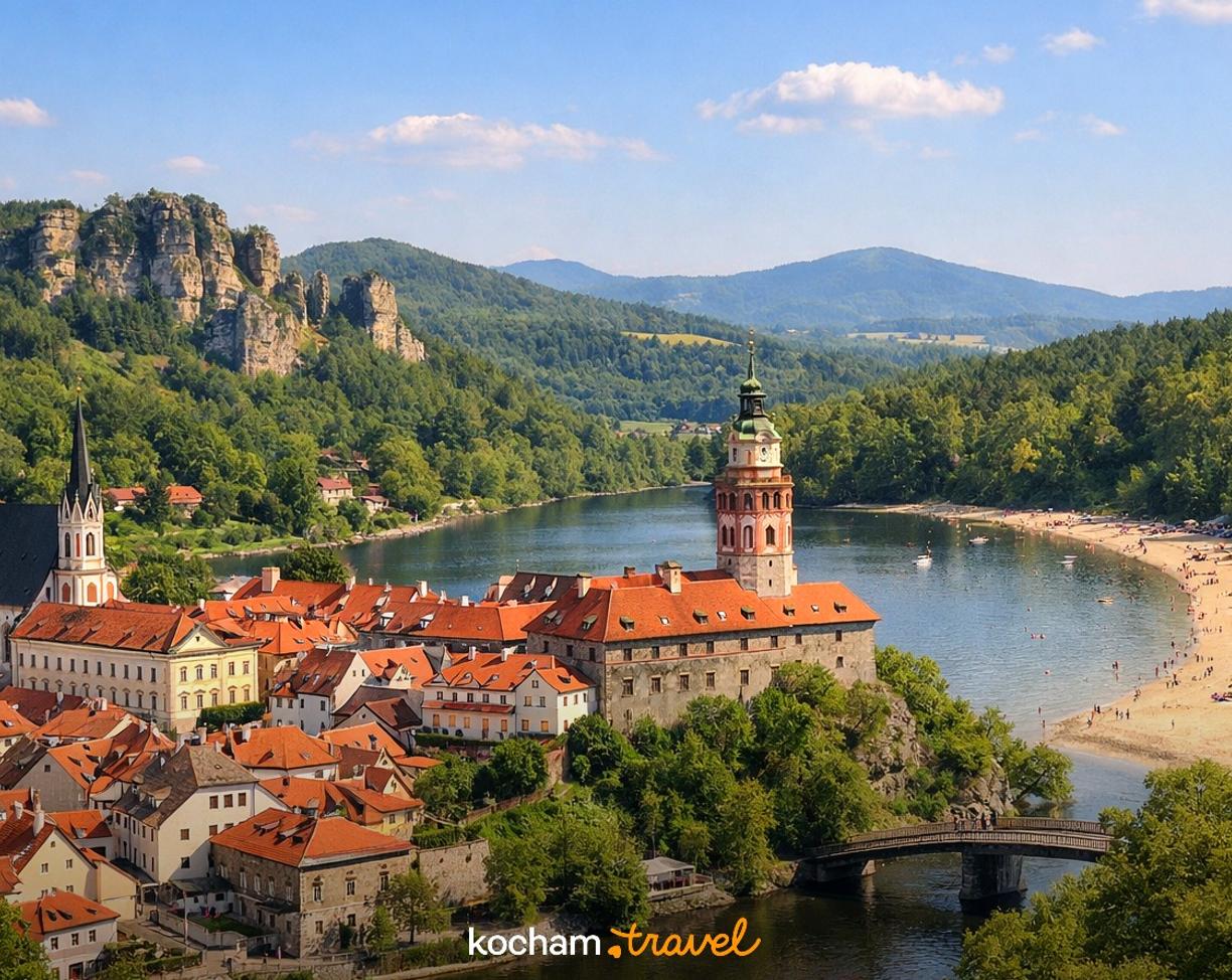 Ilustracja do tematu: Czechy: jaka 7‑dniowa trasa — miasta, natura, plaże?