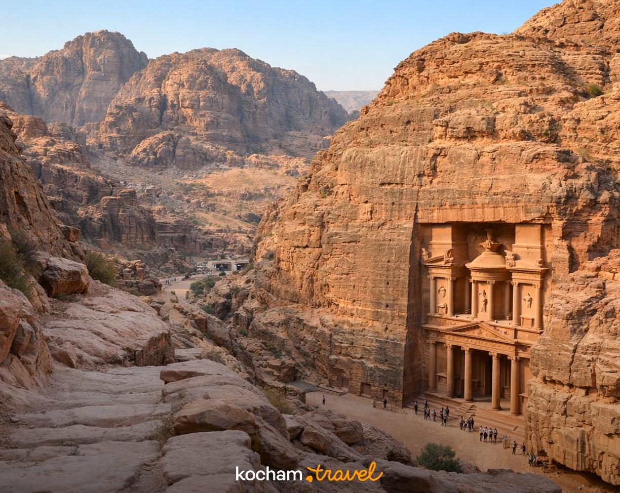 Ilustracja do tematu: Gotowy plan zwiedzania: Petra, Jordania - 4 dni