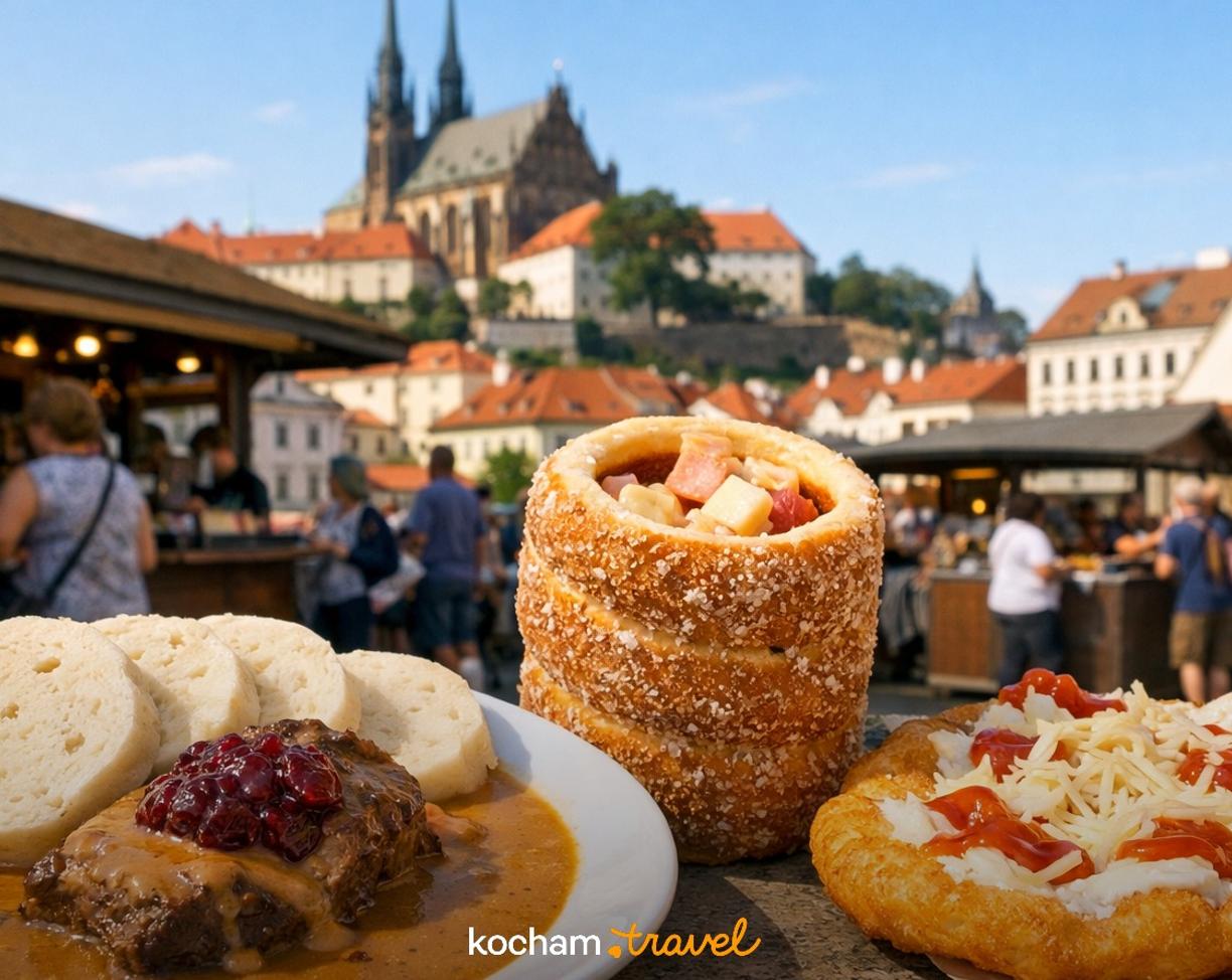 Ilustracja do tematu: Brno: gdzie zjeść — lokalne klasyki i street food?