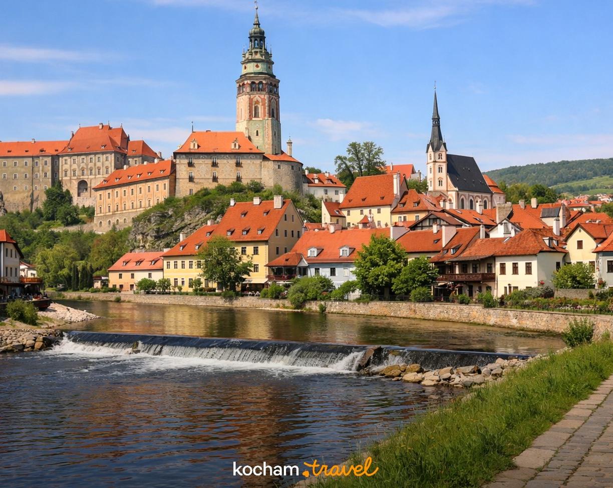 Ilustracja do tematu: Czeski Krumlov: jak dojechać i gdzie spać — przejrzysty plan?