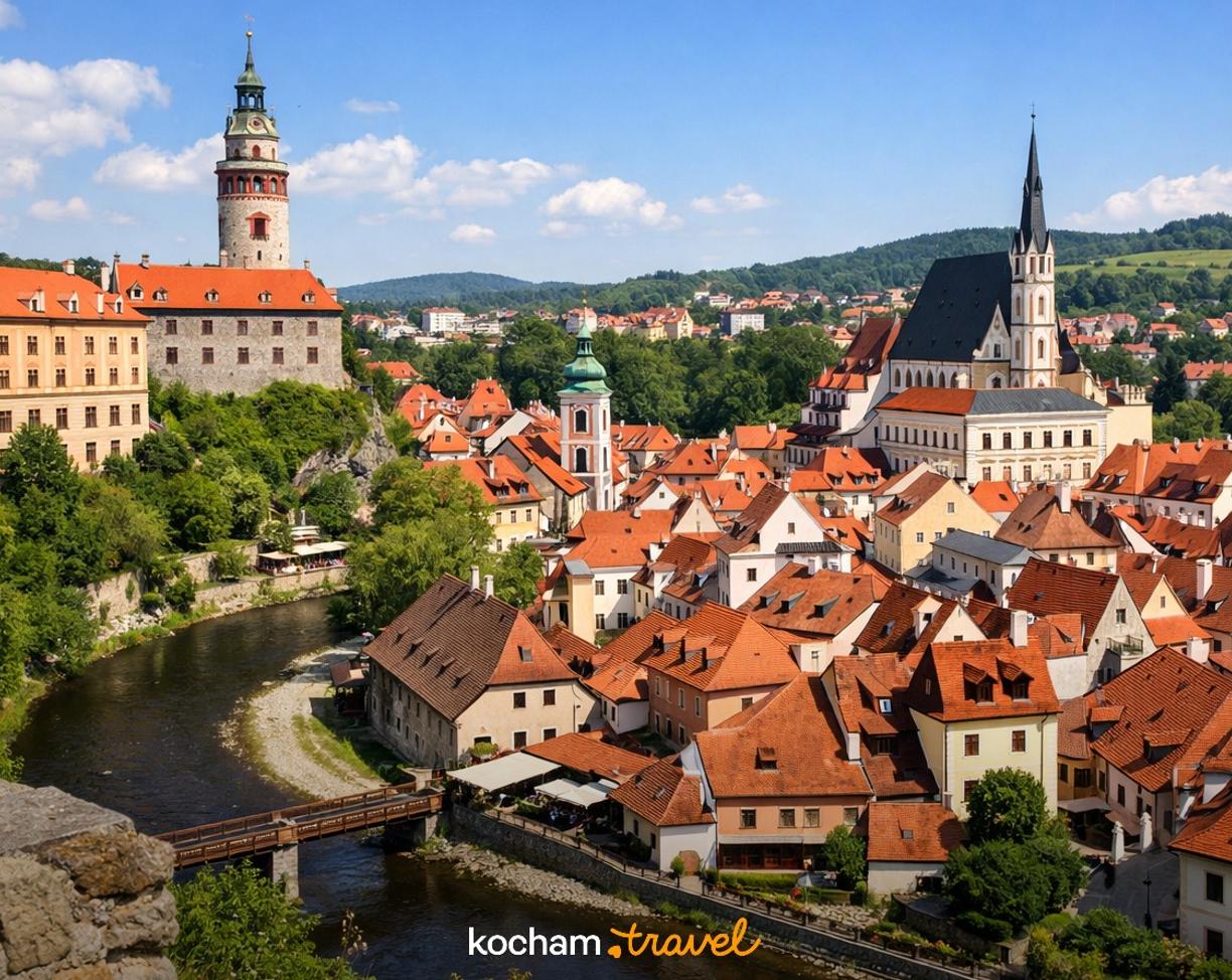 Ilustracja do tematu: Czeski Krumlov: najlepsze punkty widokowe i zdjęcia?