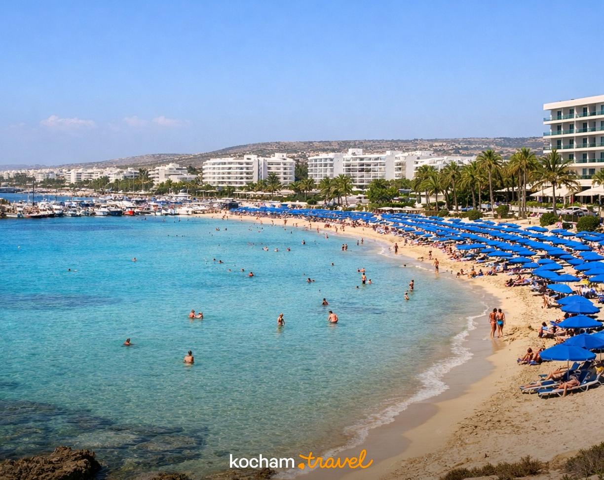 Ilustracja do tematu: Cypr. Ayia Napa: jak dojechać i gdzie spać — przejrzysty plan?