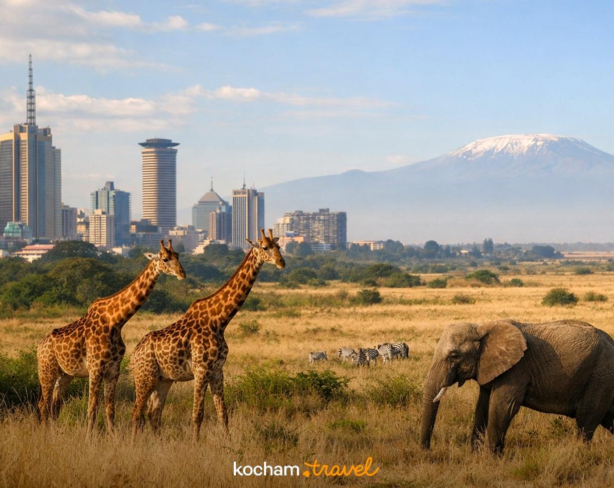 Ilustracja do tematu: Jak zaplanować wakacje do: Nairobi oraz Kenii