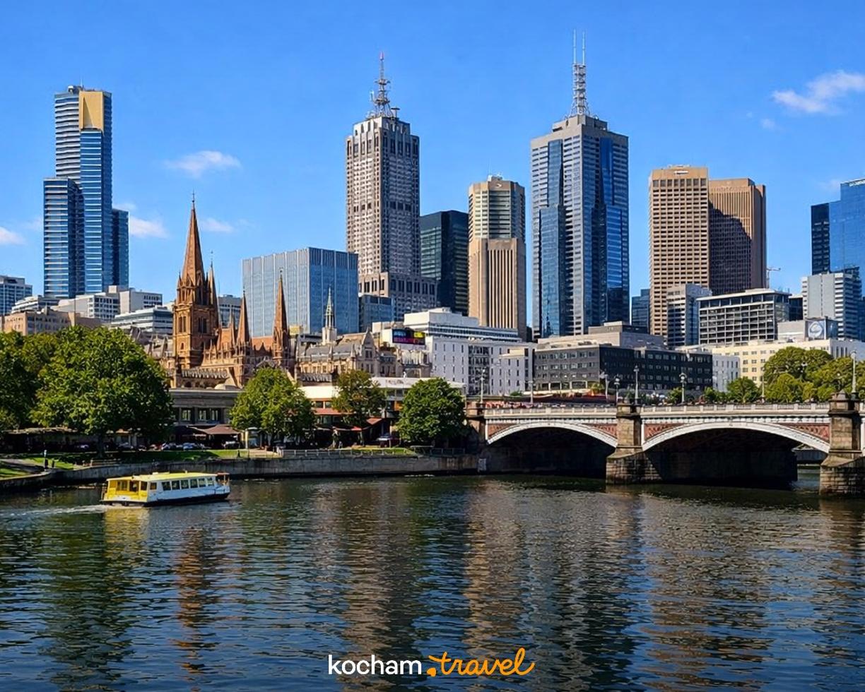 Ilustracja do tematu: Gotowy plan podróży: wyjazd do Melbourne w Australii na 7 dni