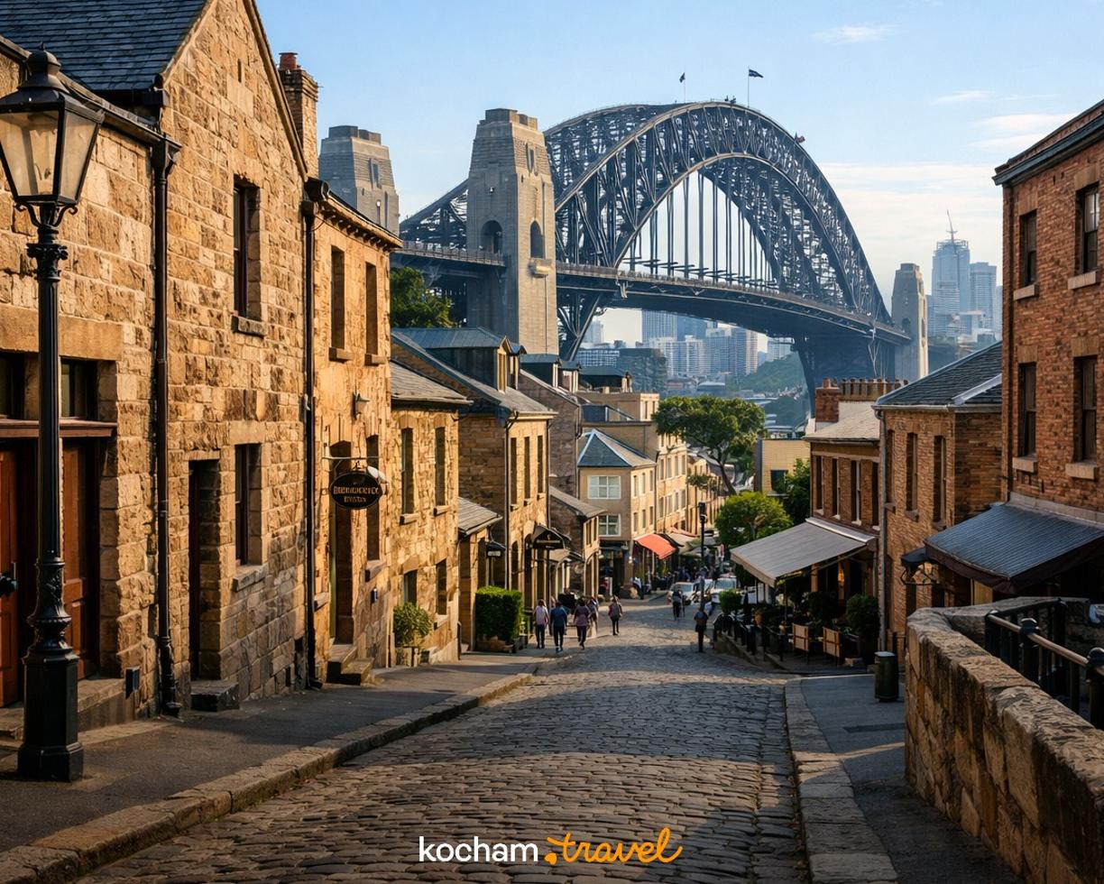 Ilustracja do tematu: Australia. Śladami pierwszych osadników i mroczna historia dzielnicy The Rocks w Sydney