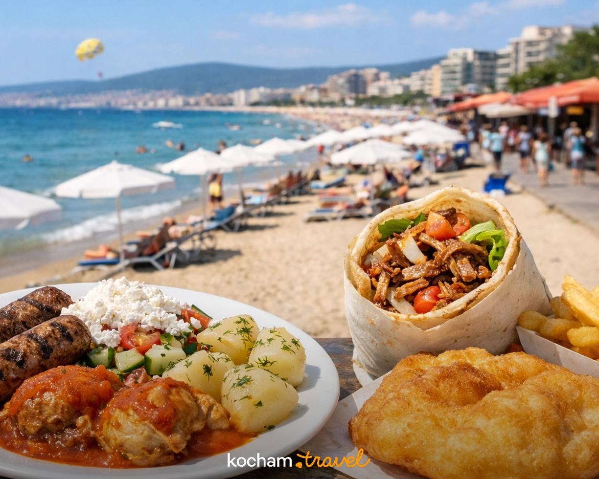 Ilustracja do tematu: Słoneczny Brzeg: gdzie zjeść — lokalne klasyki i street food?