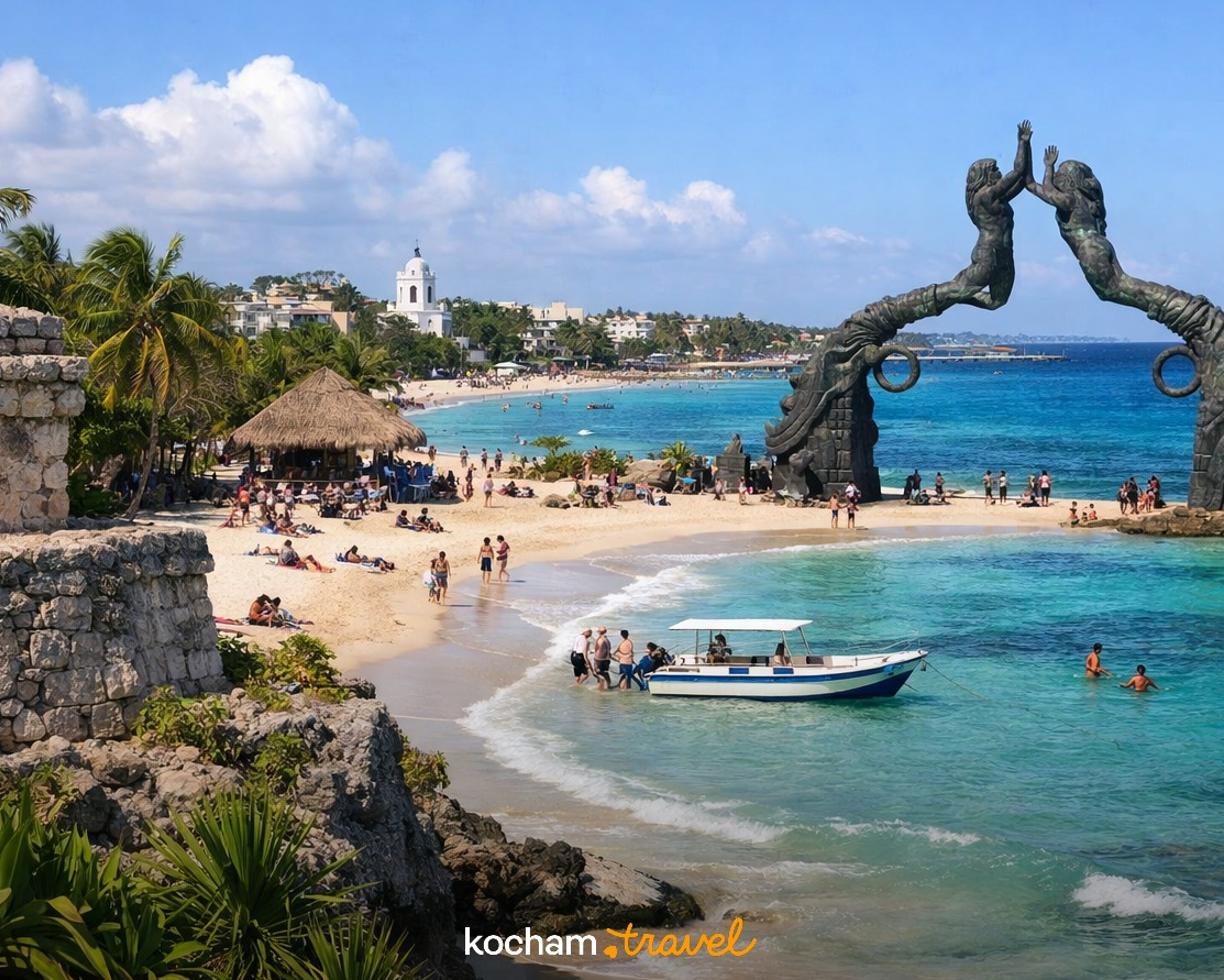 Ilustracja do tematu: Gotowy plan podróży: wyjazd do meksykańskiego Playa del Carmen na 7-dniowy urlop łączący relaks i zwiedzanie