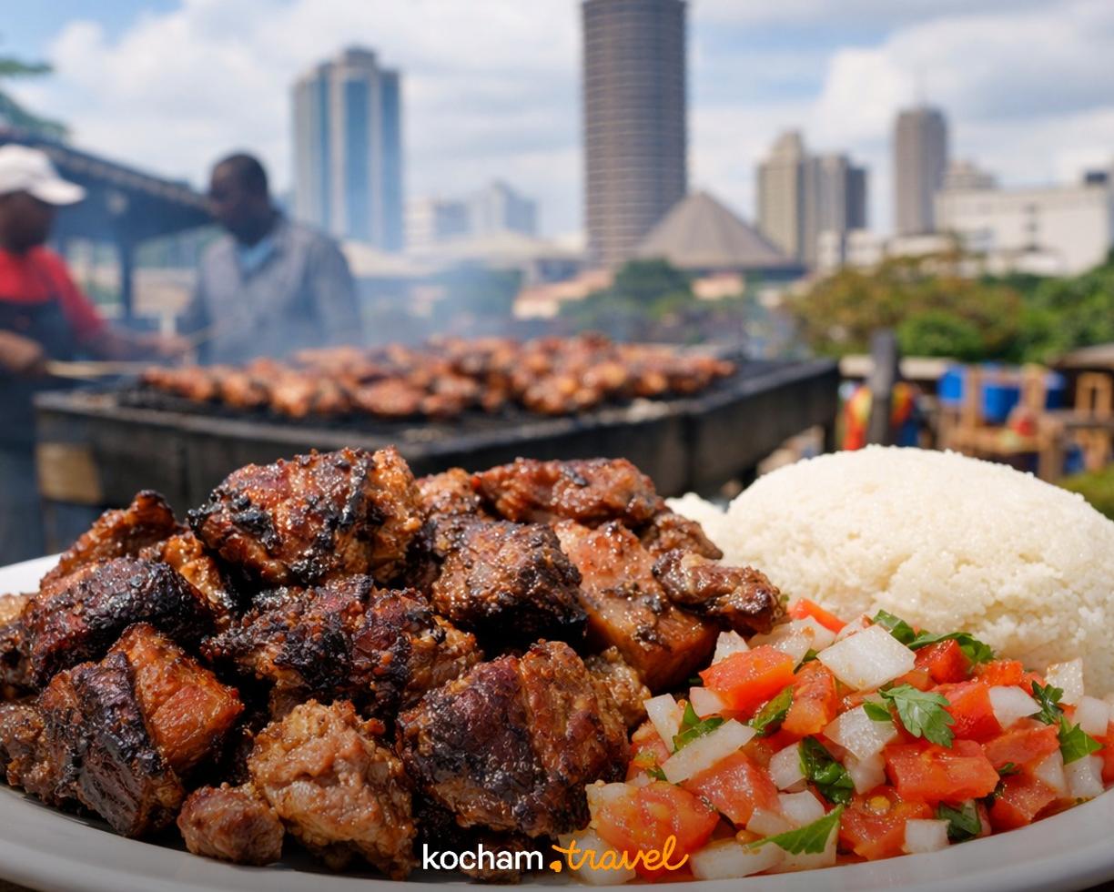 Ilustracja do tematu: Kenia. Nyama choma w Nairobi: gdzie szukać najlepszego grillowanego mięsa w stolicy?
