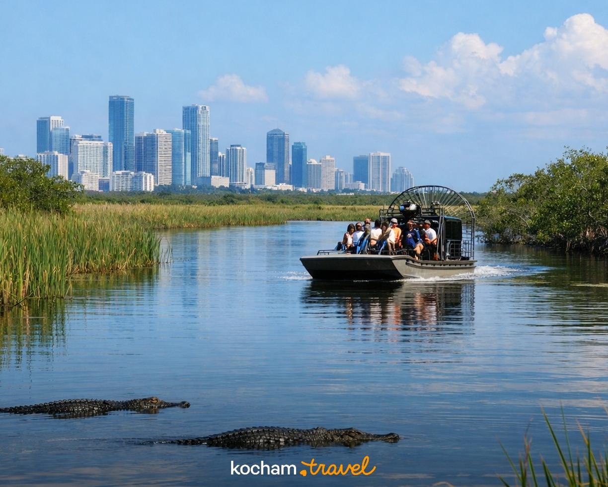 Ilustracja do tematu: Stany Zjednoczone. Jednodniowa wycieczka z Miami do Parku Narodowego Everglades