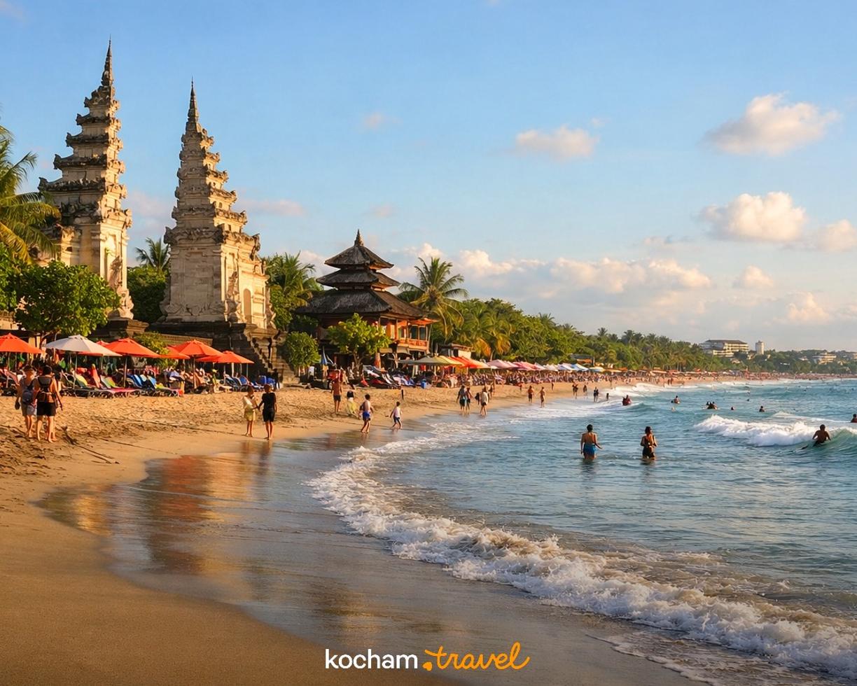Ilustracja do tematu: Gotowy plan zwiedzania: Kuta, Indonezja - 3 dni