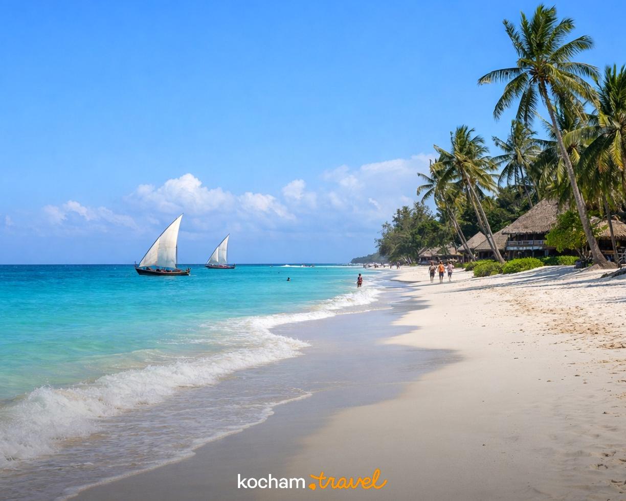 Ilustracja do tematu: Gotowy plan zwiedzania: Diani Beach, Kenia - 3 dni