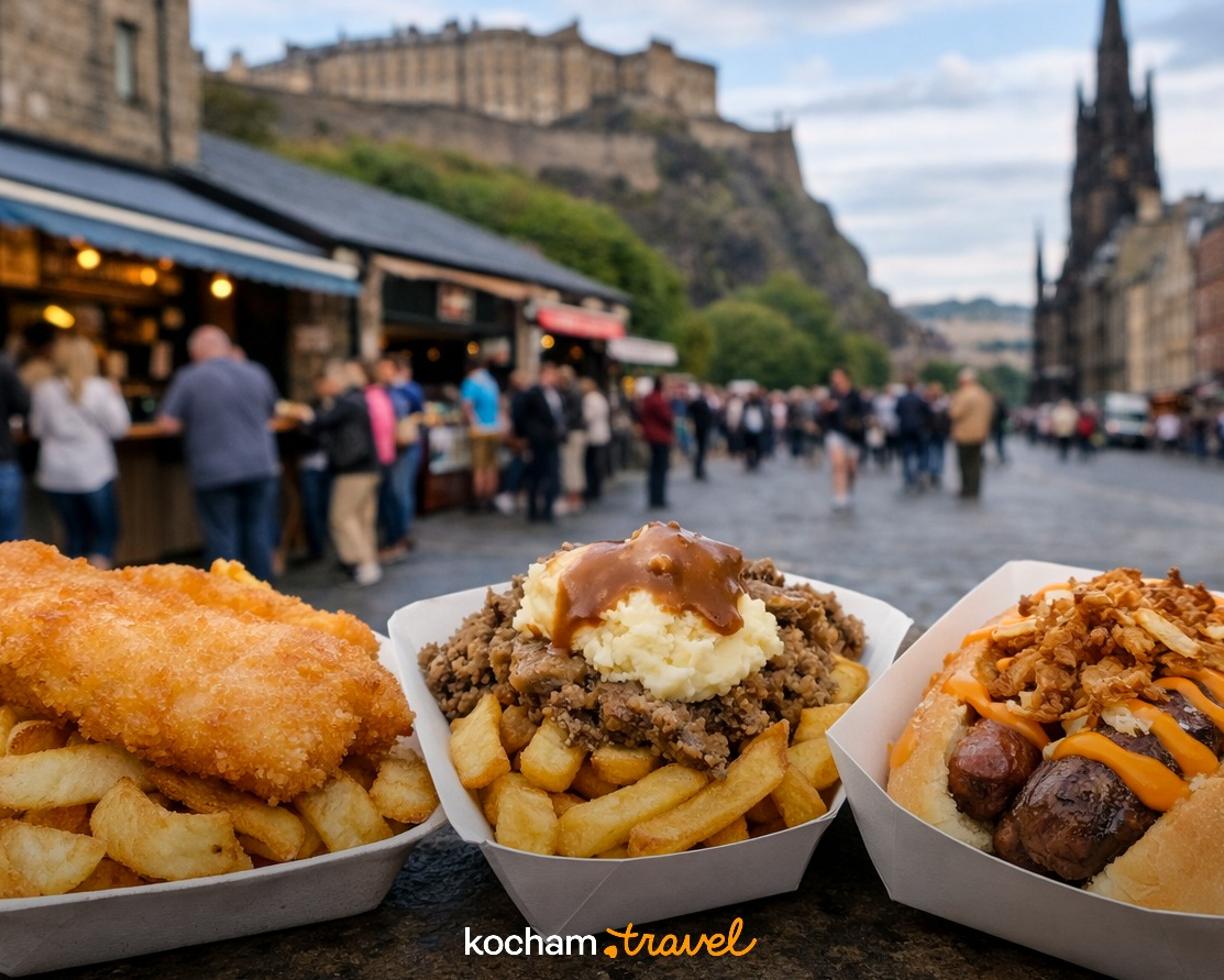 Ilustracja do tematu: Edynburg: gdzie zjeść — lokalne klasyki i street food?
