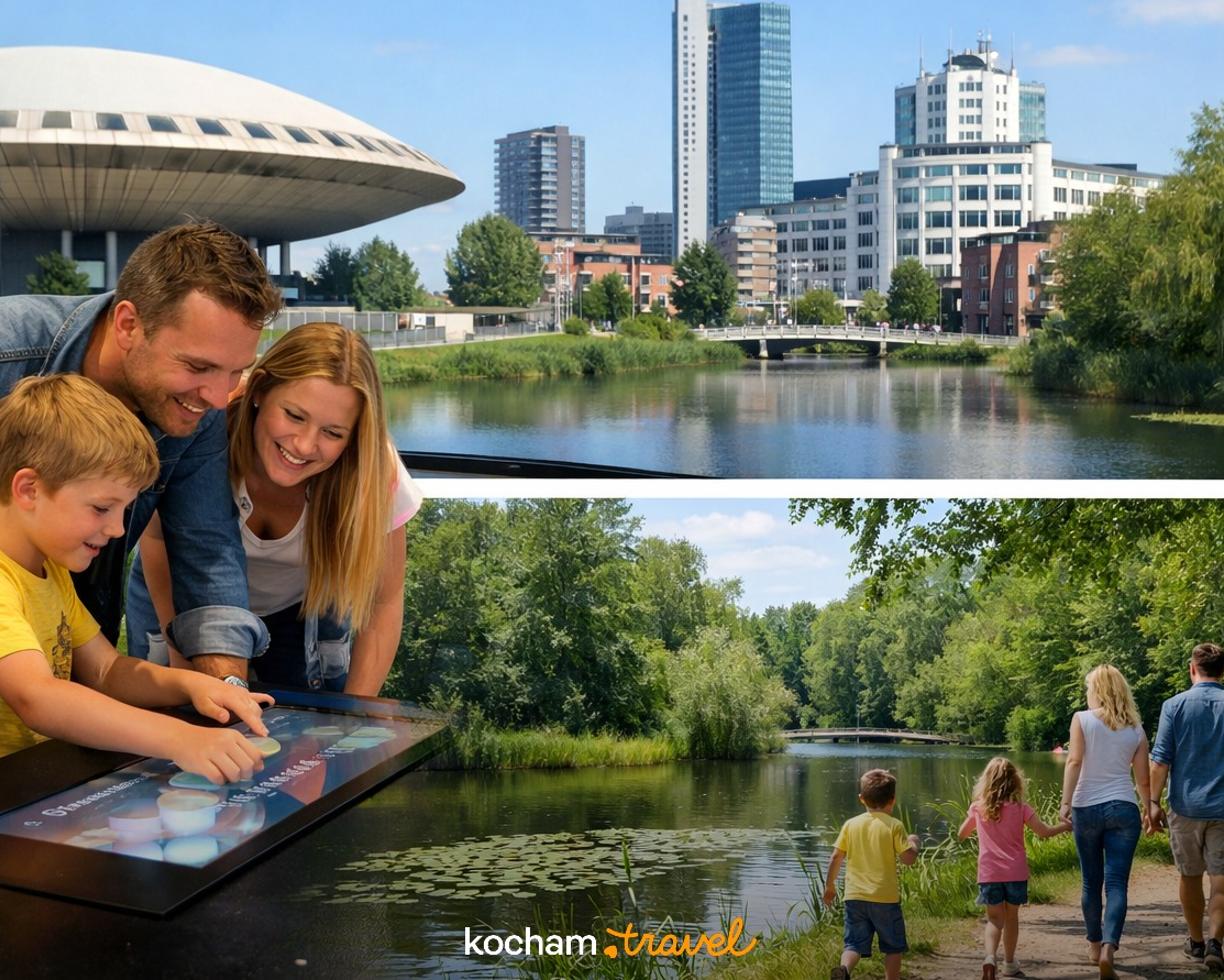Ilustracja do tematu: City break z Krakowa: Eindhoven z dziećmi – od interaktywnych muzeów po zielone parki Brabancji.