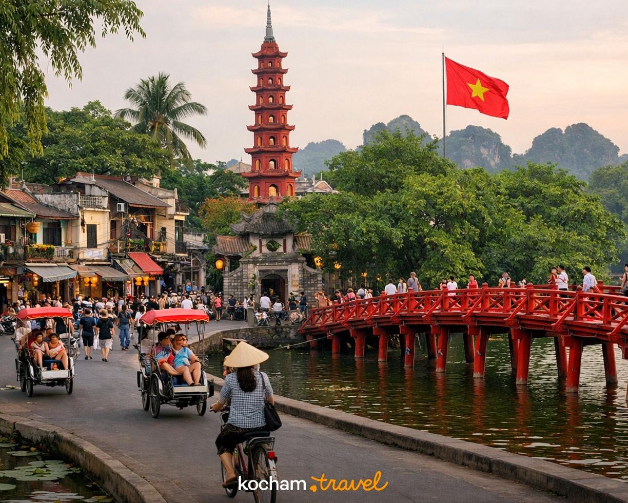 Ilustracja do tematu: Gotowy plan podróży: wyjazd do Hanoi w Wietnamie na 7 dni pełnych azjatyckiej kultury i relaksu