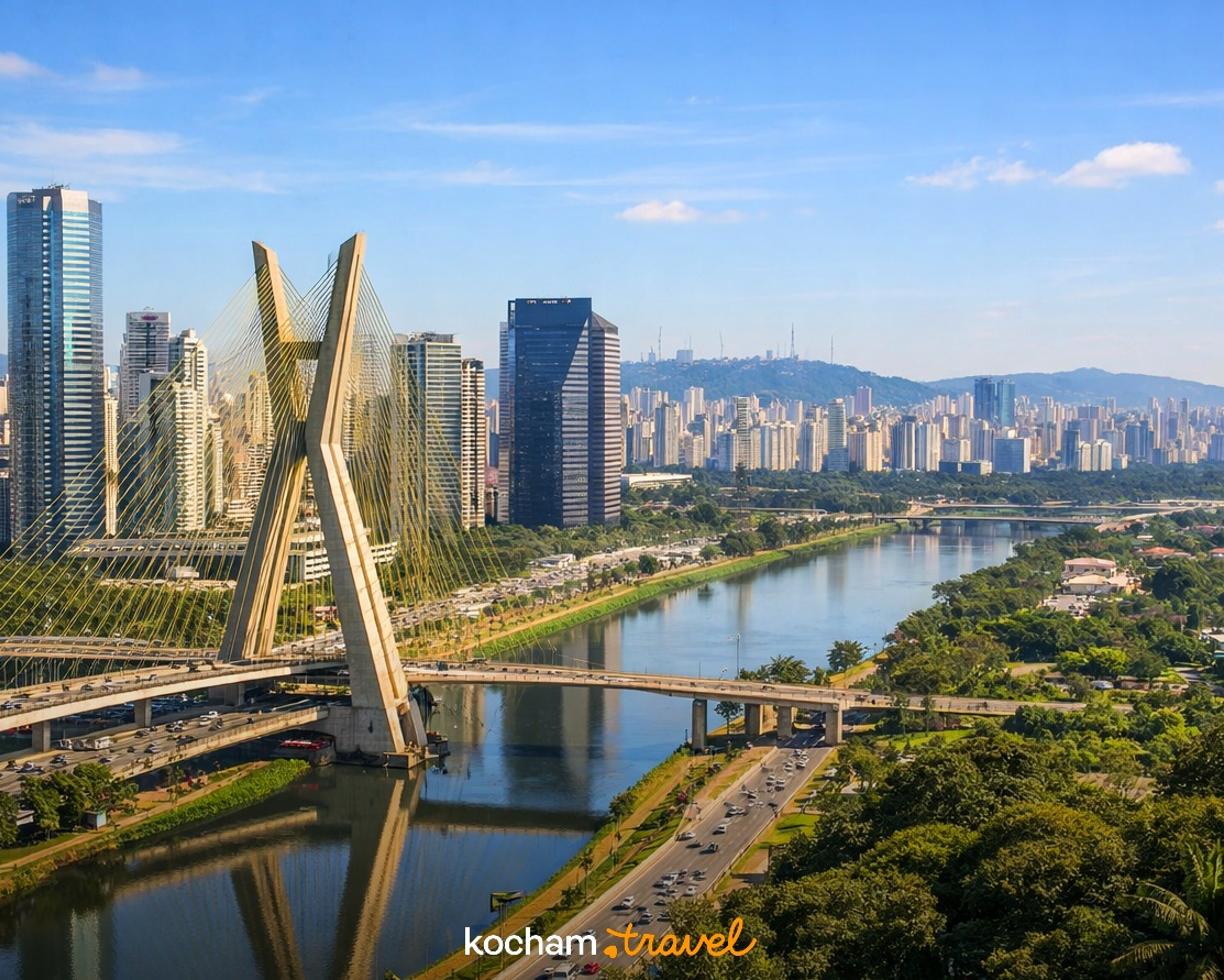 Ilustracja do tematu: Gotowy plan podróży: wyjazd do São Paulo w Brazylii na cały tydzień.