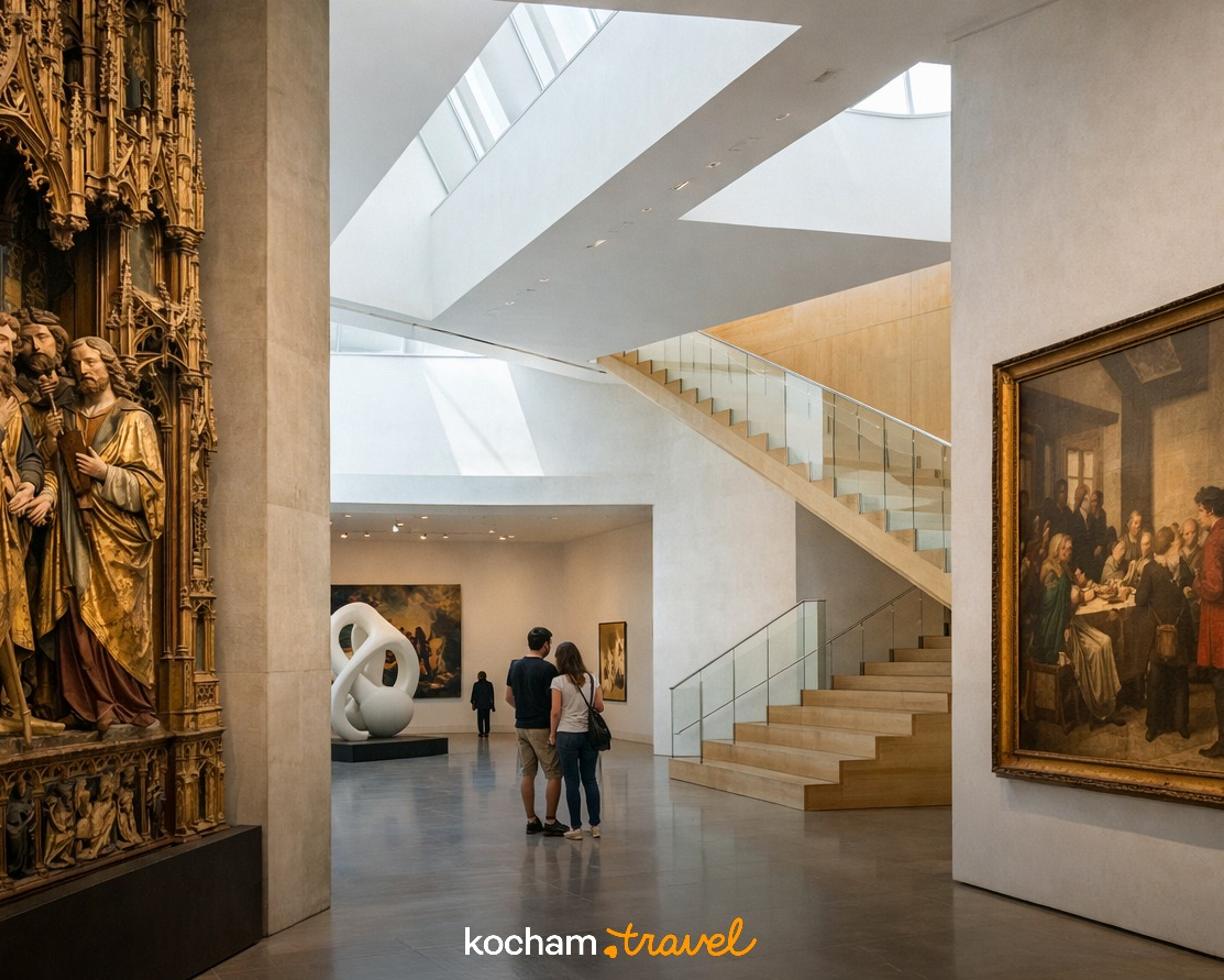 Ilustracja do tematu: City break z Warszawy: belgijskie Leuven - sztuka dawna i współczesna w niezwykłych wnętrzach M-Museum.
