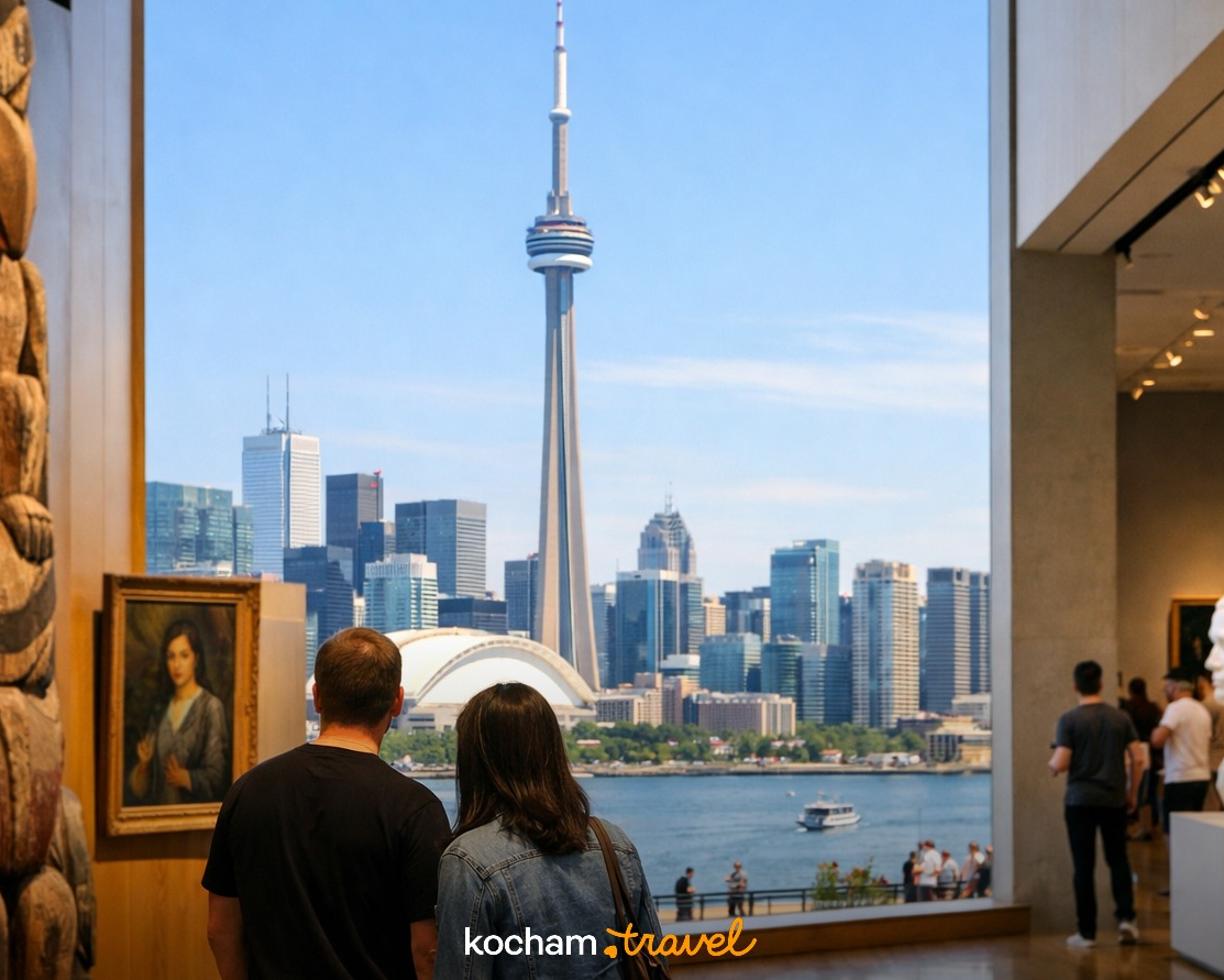 Ilustracja do tematu: Gotowy pomysł na urlop w Kanadzie i zwiedzanie Toronto szlakiem fascynujących muzeów oraz galerii sztuki