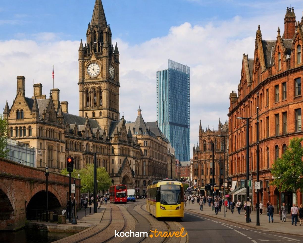 Ilustracja do tematu: Gotowy plan zwiedzania: Manchester, Wielka Brytania - 3 dni