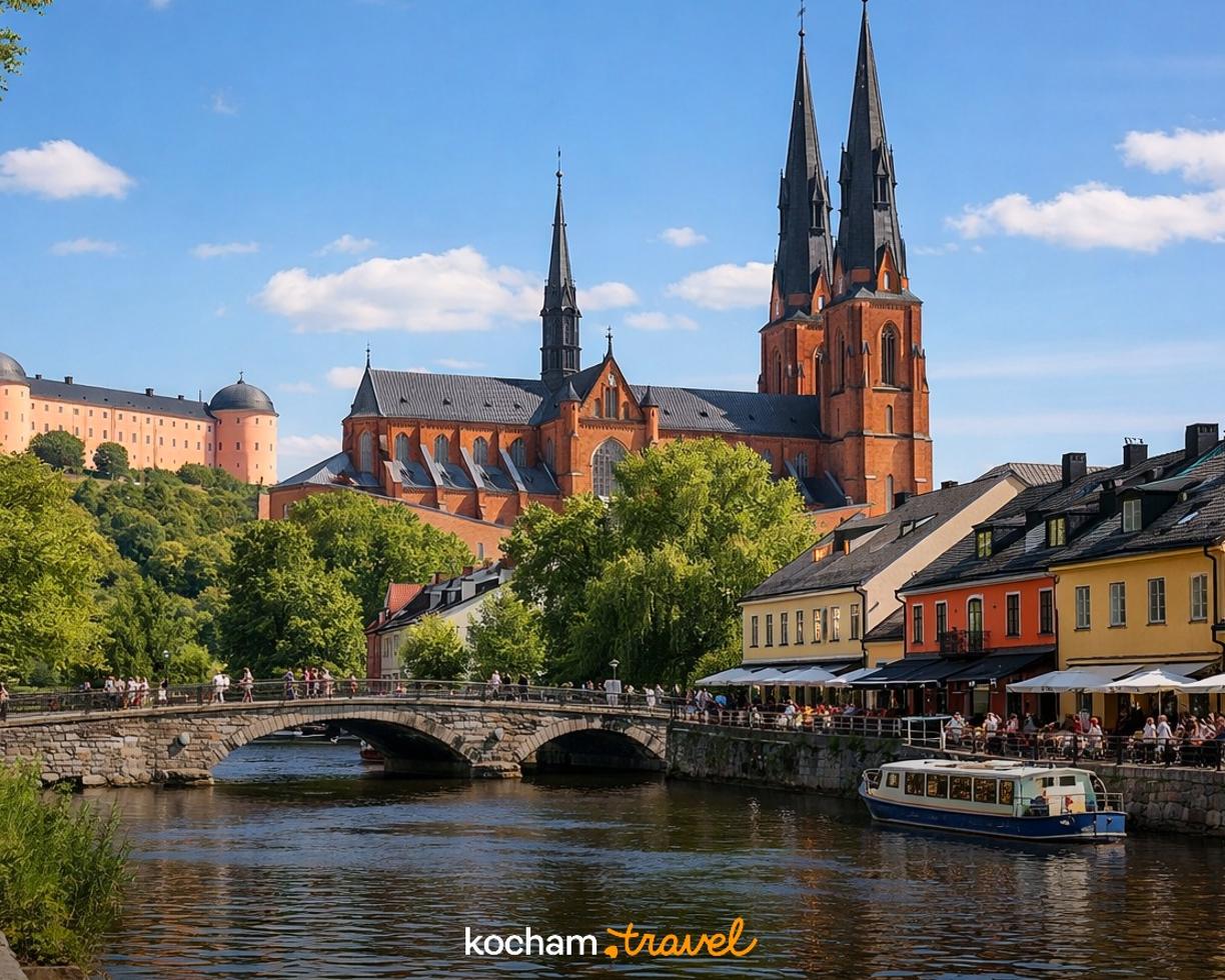 Ilustracja do tematu: Gotowy plan podróży: wyjazd na długi weekend do Uppsali w Szwecji