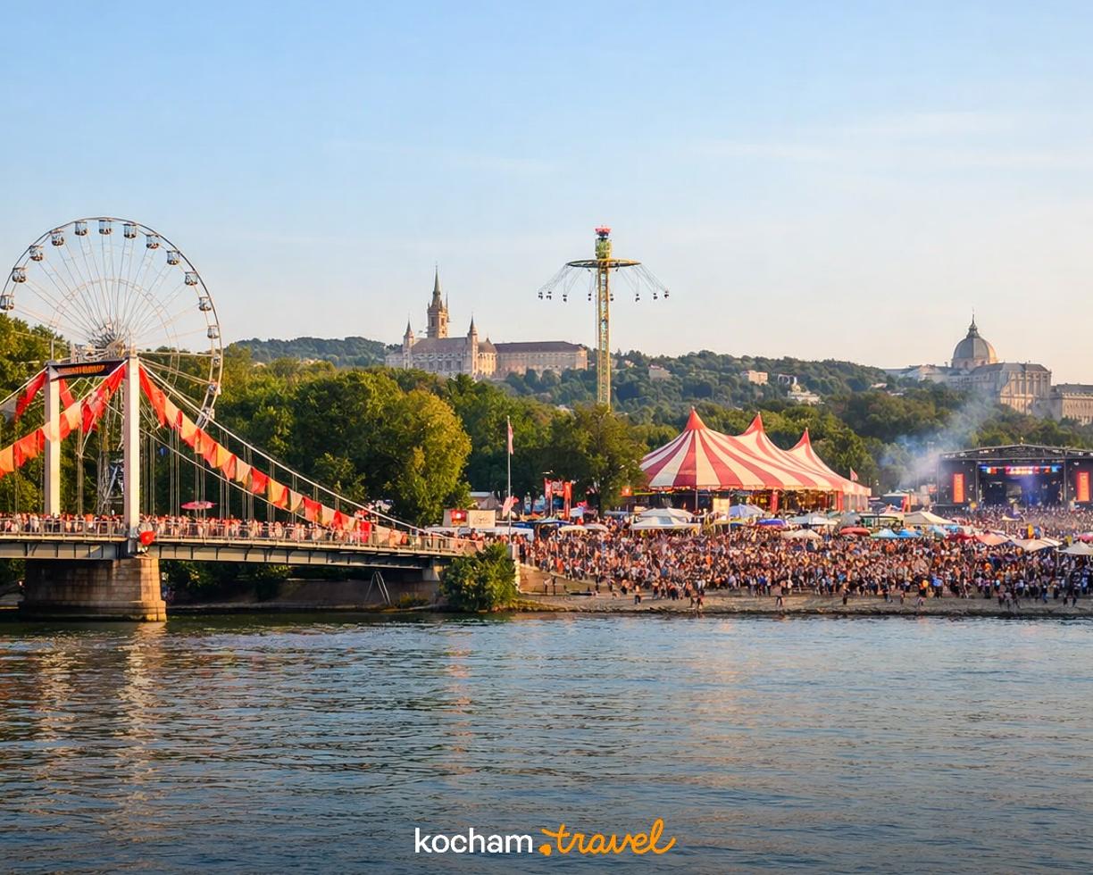 Ilustracja do tematu: Węgry. Jak samemu zorganizować wyjazd na sierpniowy Sziget Festival w Budapeszcie? Terminy, logistyka i zakup biletów.