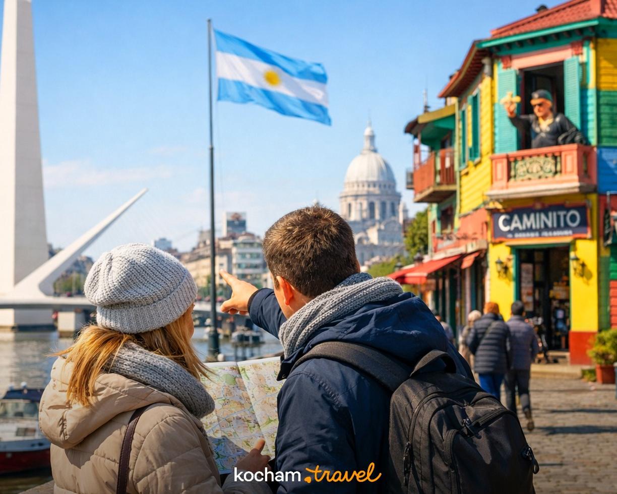 Ilustracja do tematu: Gotowy pomysł na wyjazd do Buenos Aires w Argentynie, gdy w Polsce trwa lato: jak zwiedzać miasto podczas łagodnej zimy?