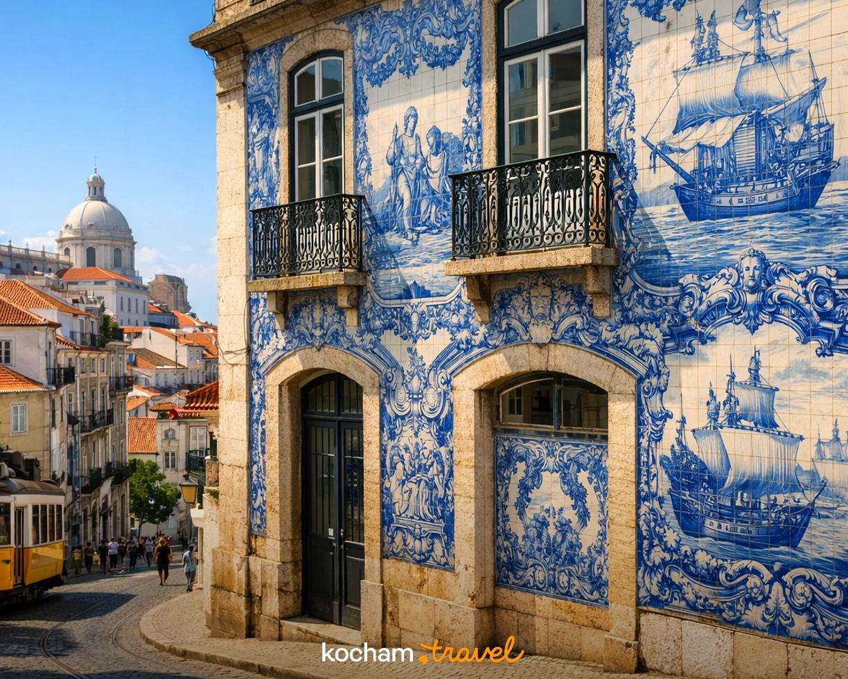 Ilustracja do tematu: City break z Wrocławia: Lizbona – gdzie podziwiać najpiękniejsze tradycyjne azulejos w stolicy Portugalii?