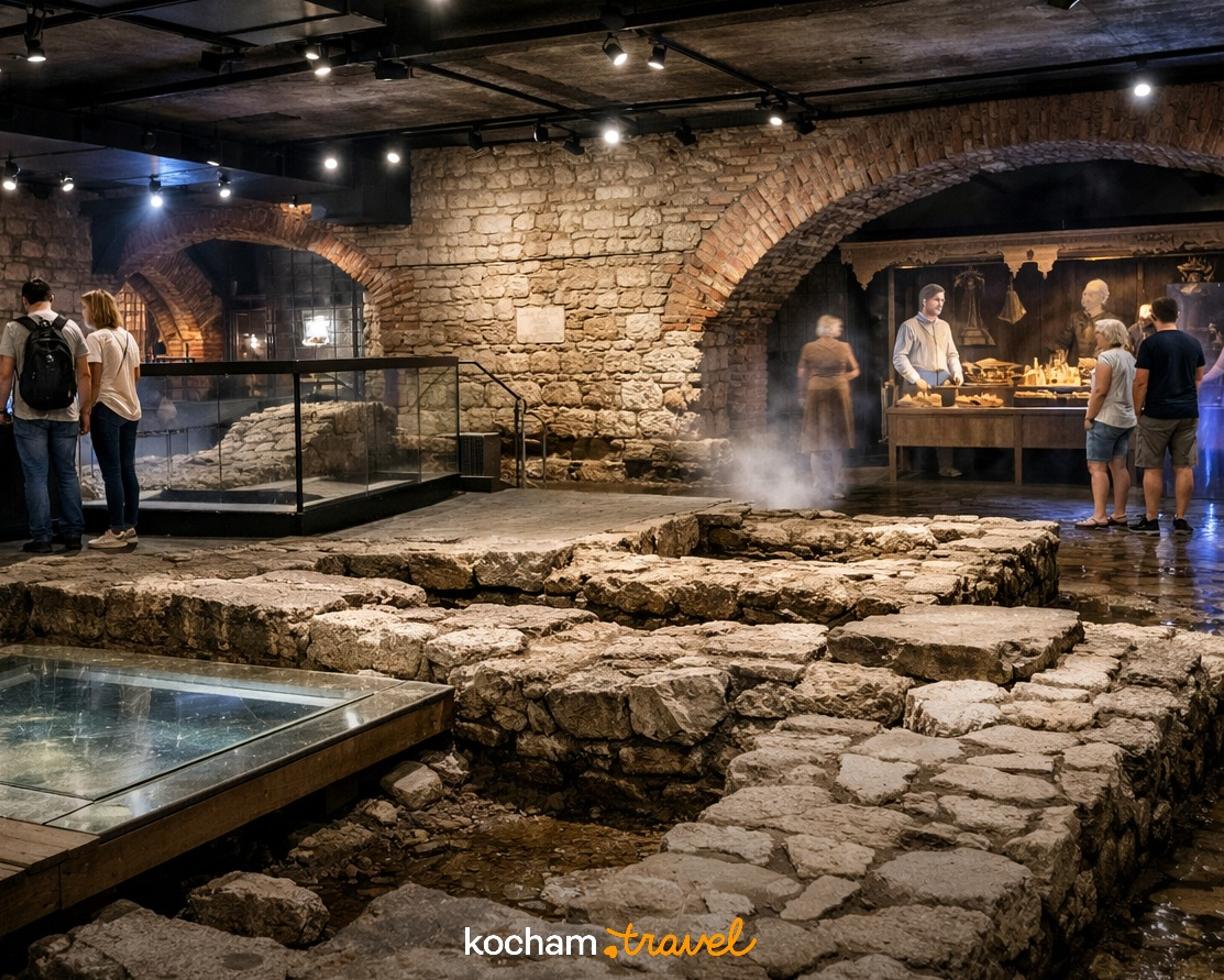 Ilustracja do tematu: Podziemia Rynku Głównego. Jak przygotować się do wizyty w interaktywnym muzeum archeologicznym?