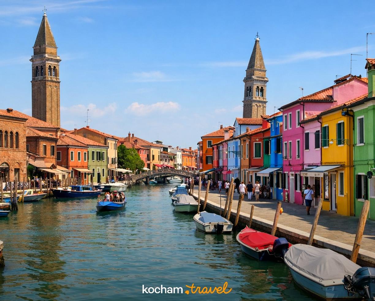 Ilustracja do tematu: City break z Krakowa: Wenecja we Włoszech - przewodnik po rzemieślniczych wyspach Murano i Burano