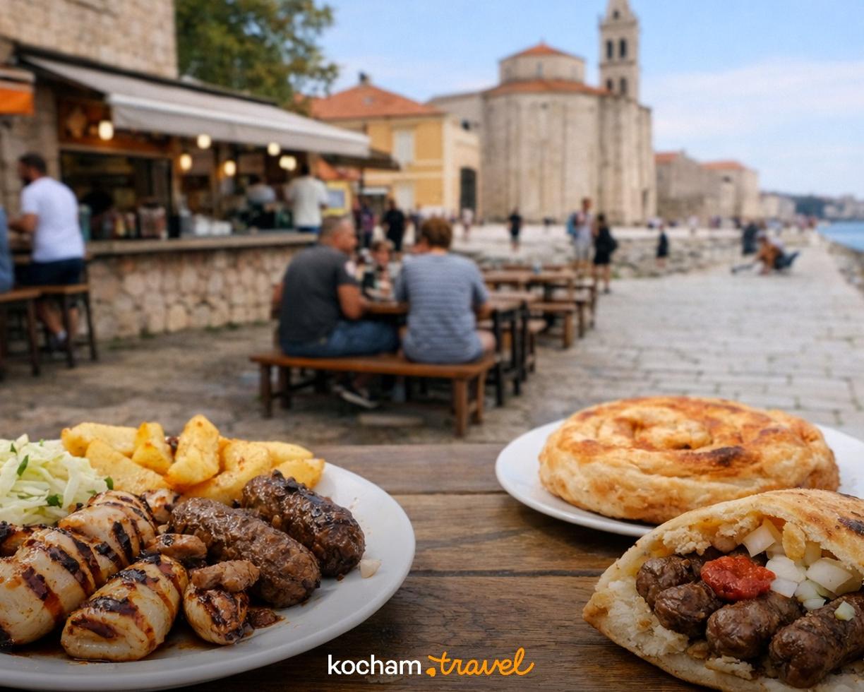 Ilustracja do tematu: Zadar: gdzie zjeść — lokalne klasyki i street food?