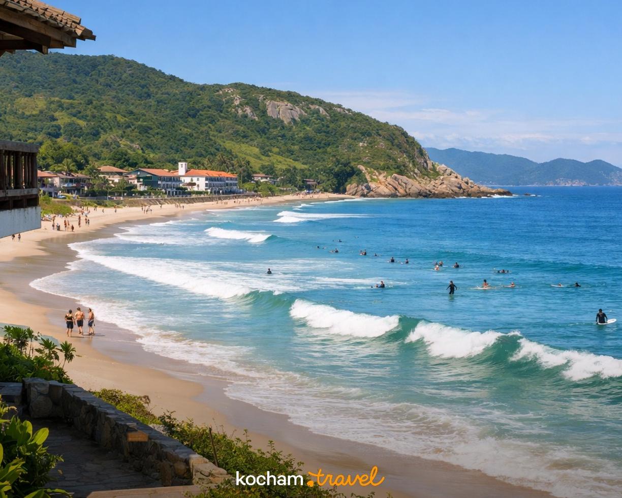 Ilustracja do tematu: Gdzie nocować we Florianópolis w Brazylii, planując aktywny wyjazd na surfing